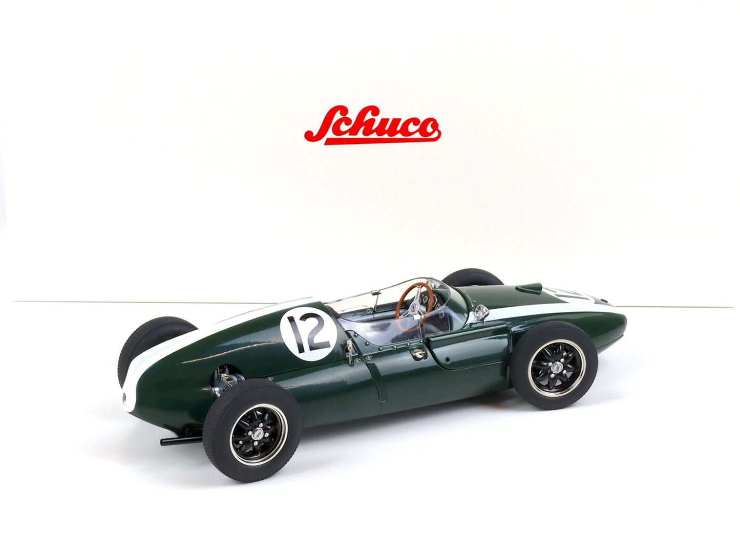 Cooper F1 T51 #12 Jack Brabham British GP Winner 1959 World Champion 1:18 Schuco