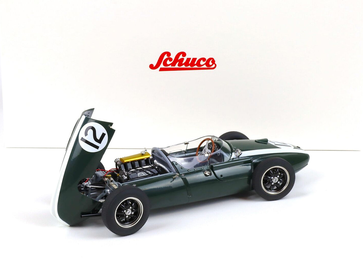 Cooper F1 T51 #12 Jack Brabham British GP Winner 1959 World Champion 1:18 Schuco