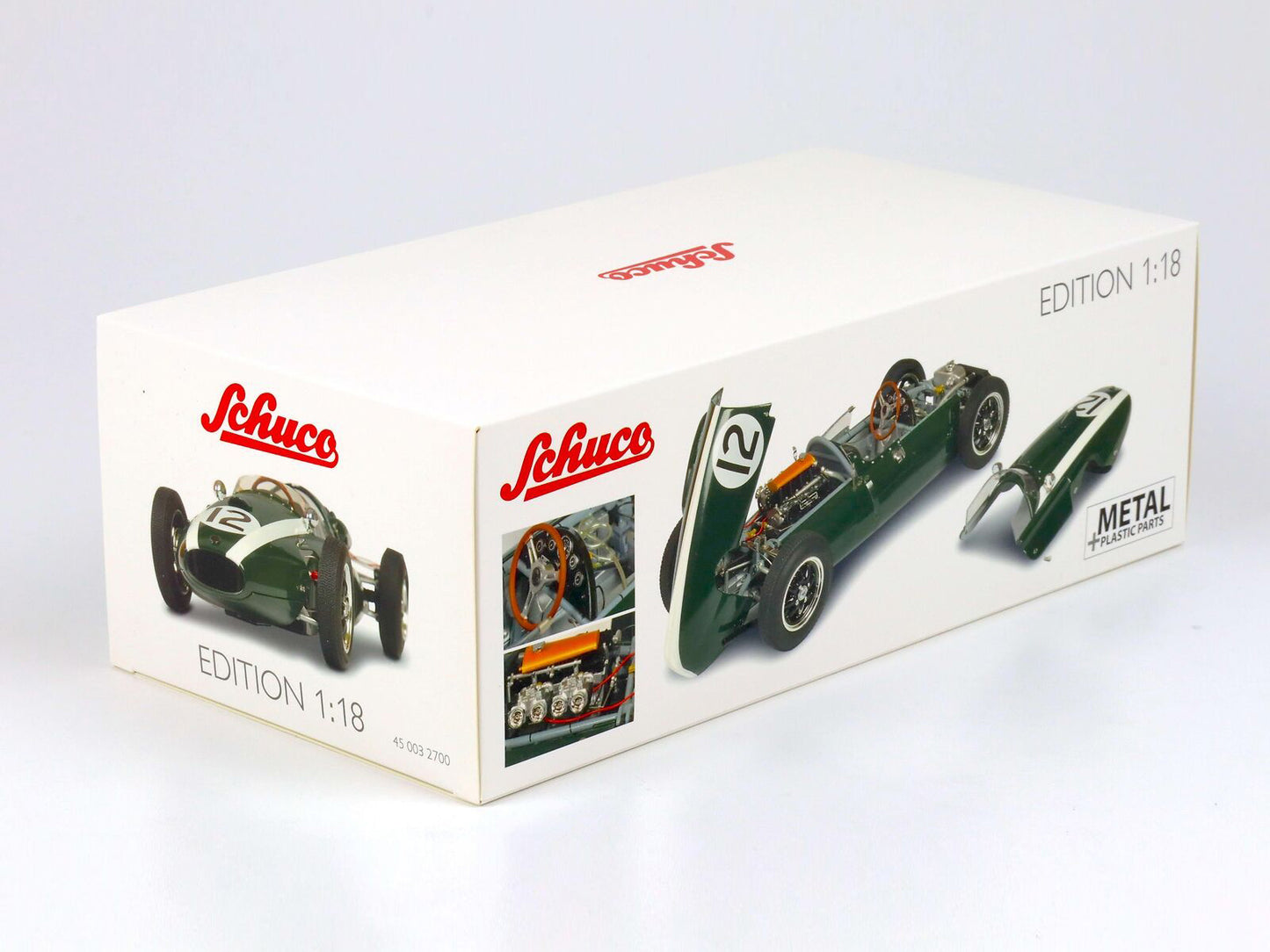 Cooper F1 T51 #12 Jack Brabham British GP Winner 1959 World Champion 1:18 Schuco