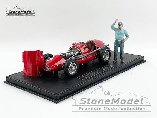 Ferrari F1 500F2 #10 Alberto Ascari Argentina GP 1953 World Champion 1:18 with Figure
