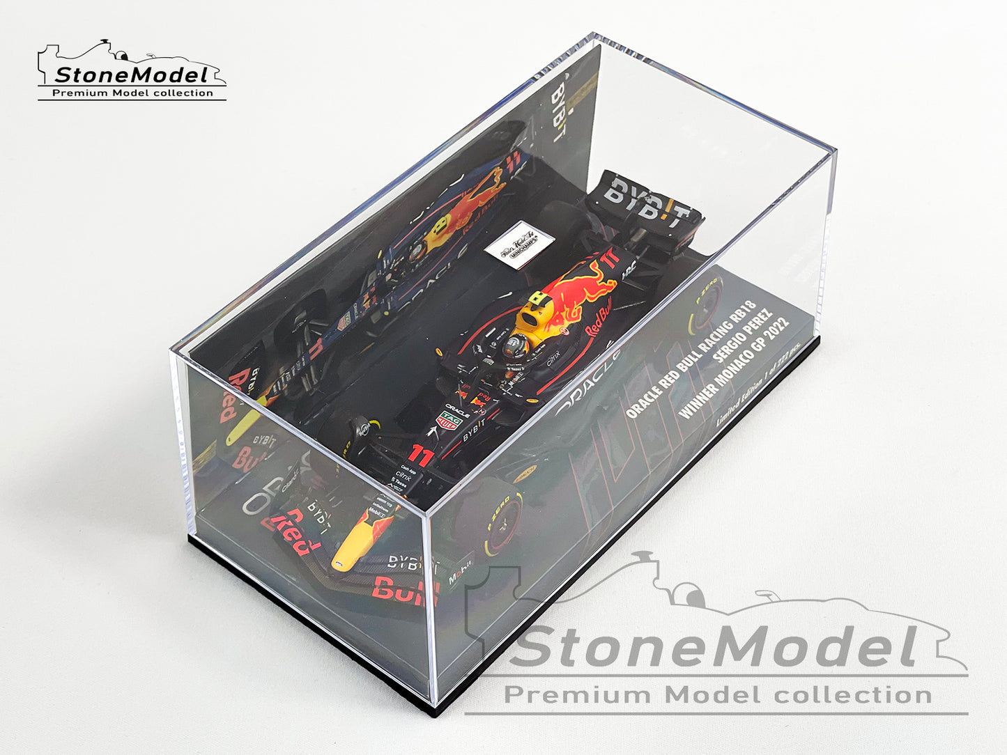 2022 Red Bull F1 RB18 #11 Sergio Perez Monaco GP Winner 1:43 MINICHAMPS
