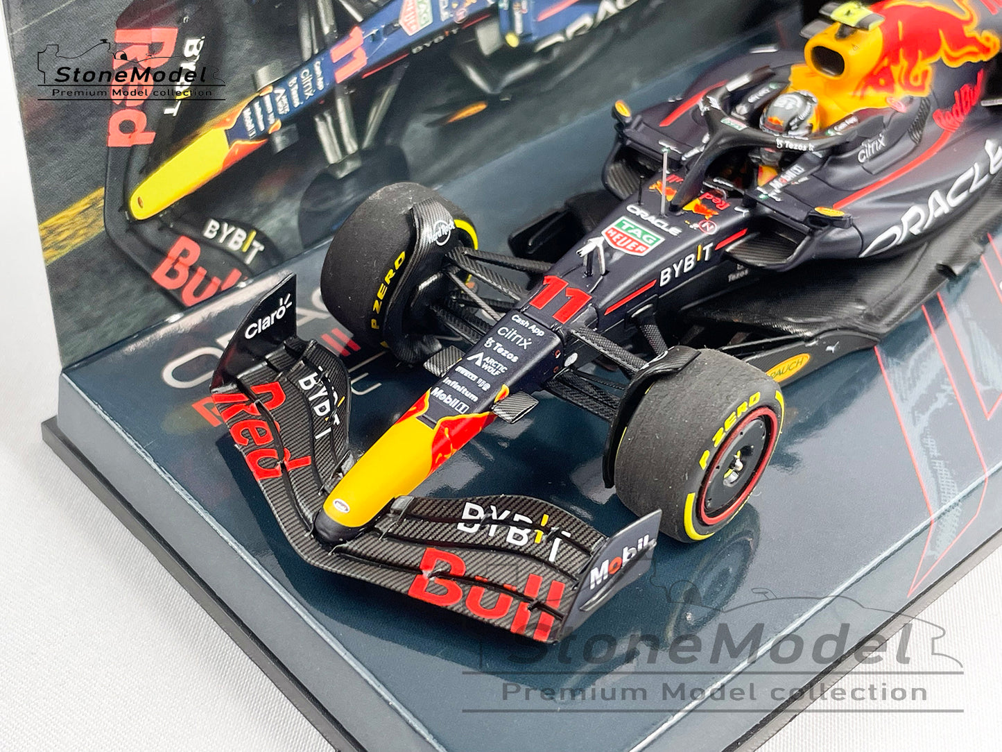2022 Red Bull F1 RB18 #11 Sergio Perez Monaco GP Winner 1:43 MINICHAMPS