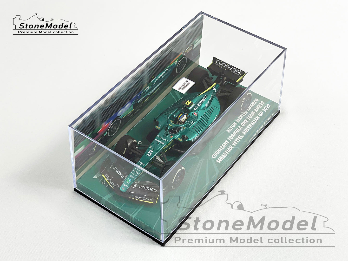 Aston Martin F1 AMR22 #5 Sebastian Vettel Australia GP 2022 1:43 MINICHAMPS