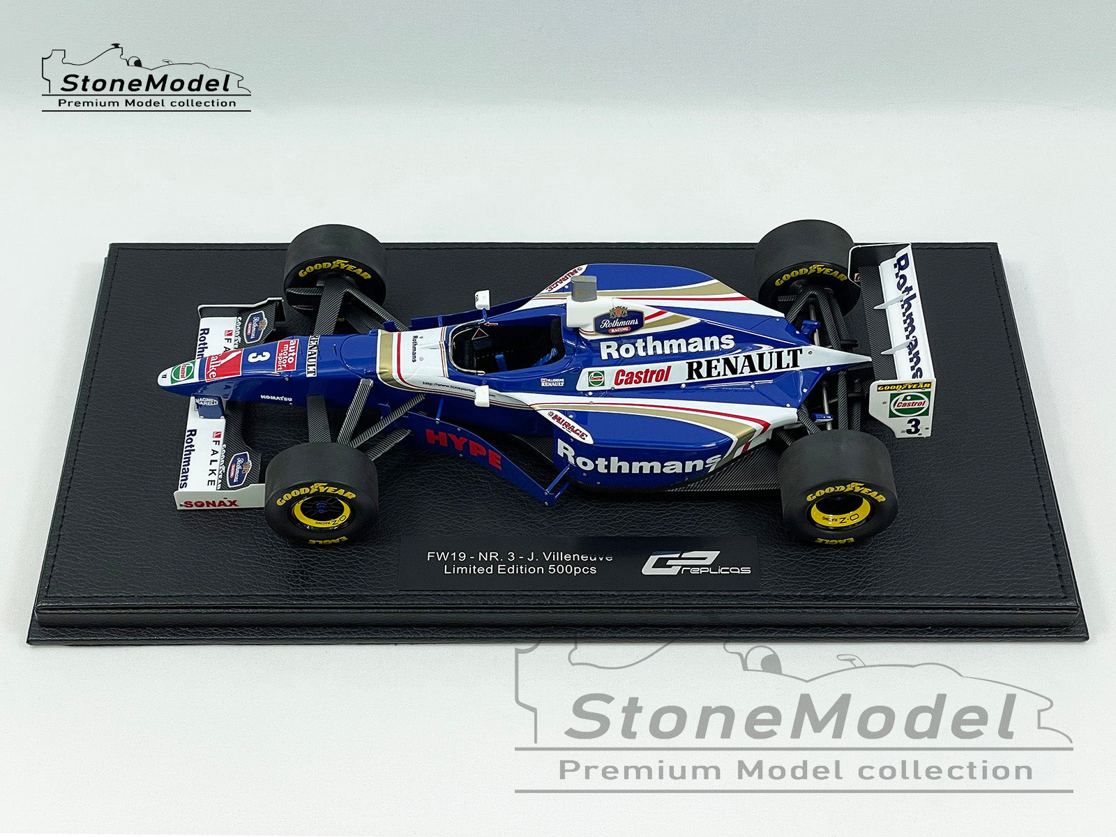 Williams F1 FW19 Jacques Villeneuve 1997 World Champion 1:18 GP