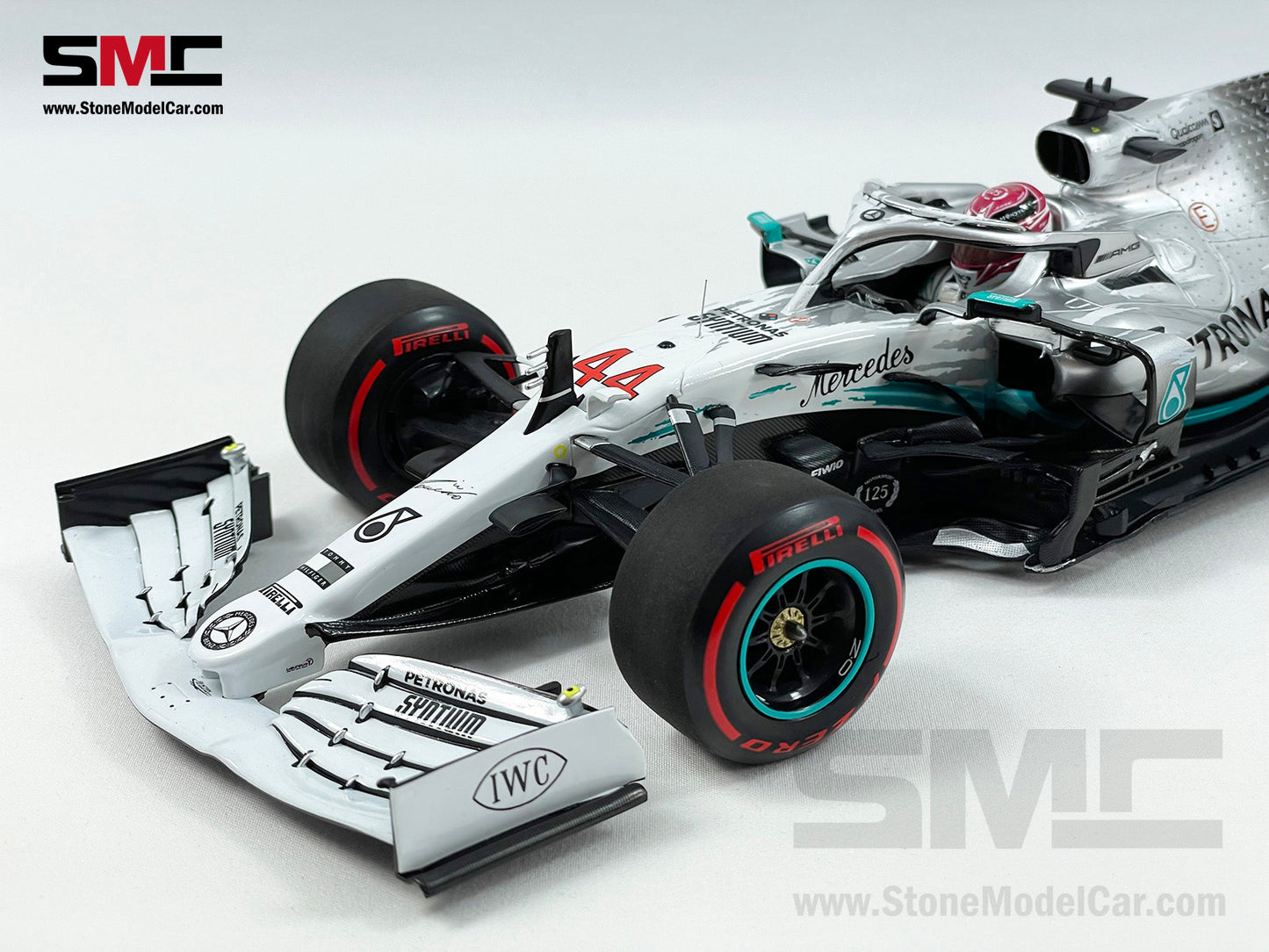 2019 World Champion Mercedes AMG F1 W10 #44 Lewis Hamilton German GP 1:18 MINICHAMPS