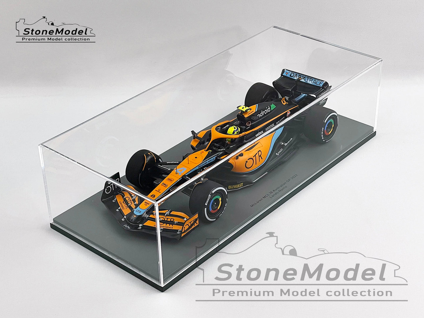 2022 Mclaren F1 MCL36 #4 Lando Norris Australia GP 5th 1:18 Spark 18S759