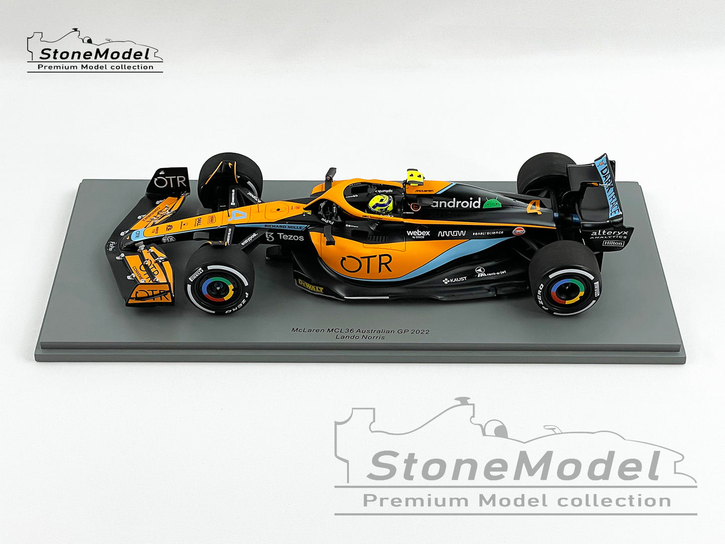 2022 Mclaren F1 MCL36 #4 Lando Norris Australia GP 5th 1:18 Spark 18S759