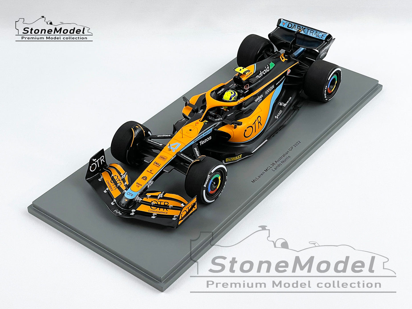 2022 Mclaren F1 MCL36 #4 Lando Norris Australia GP 5th 1:18 Spark 18S759