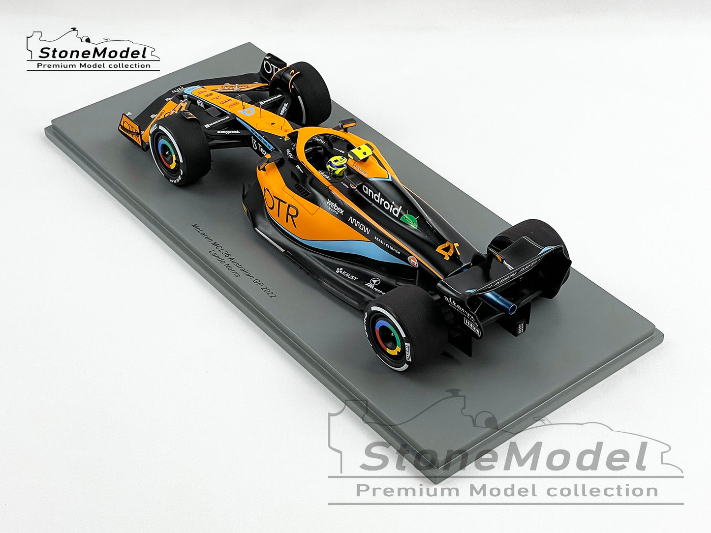2022 Mclaren F1 MCL36 #4 Lando Norris Australia GP 5th 1:18 Spark 18S759