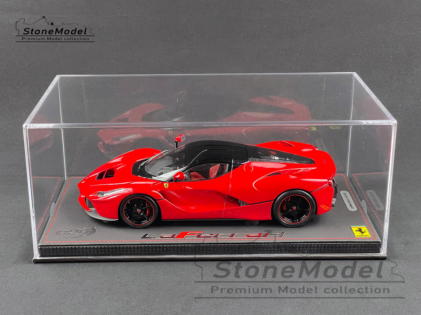 BBR High End Ferrari 1:18 LaFerrari Rosso Corsa 322 Red Diecast Full Open