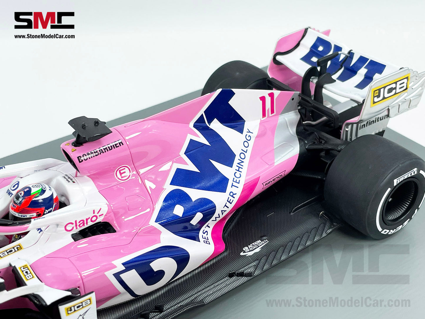 BWT Racing Point RP20 # 11 Sergio Perez Sakhir GP 2020 1st Win of F1 1:18 Spark