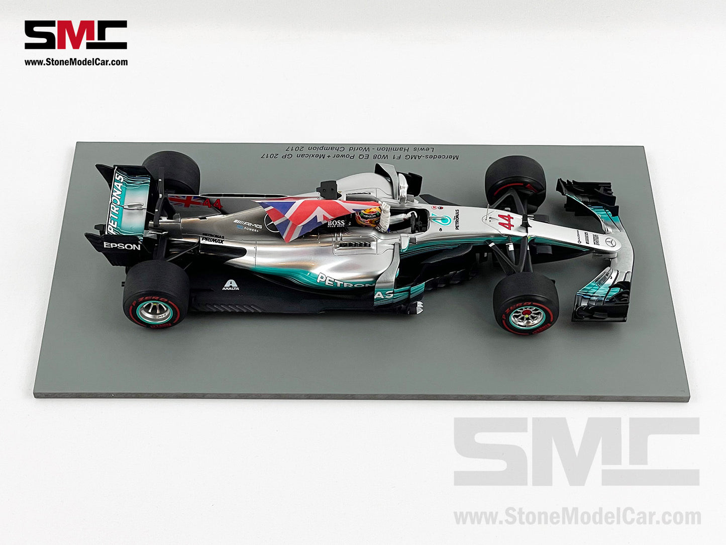 2017 4x World Champion Mercedes F1 W08 #44 Lewis Hamilton Mexico GP 1:18 Spark