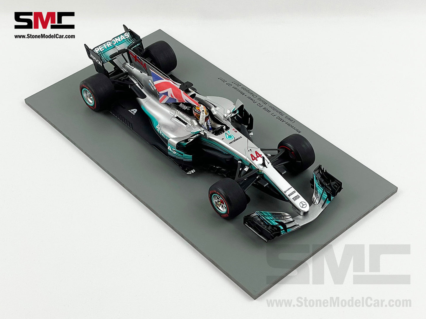 2017 4x World Champion Mercedes F1 W08 #44 Lewis Hamilton Mexico GP 1:18 Spark