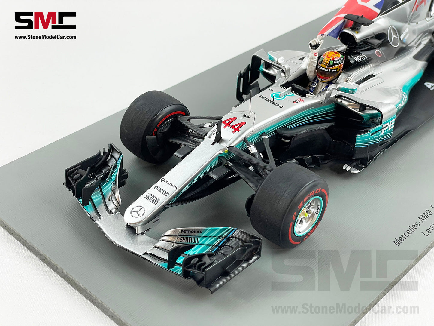 2017 4x World Champion Mercedes F1 W08 #44 Lewis Hamilton Mexico GP 1:18 Spark