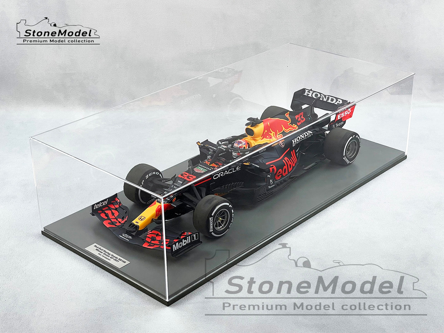 Spark 1:12 F1 Red Bull RB16B #33 Max Verstappen Dutch GP 2021 World Champion