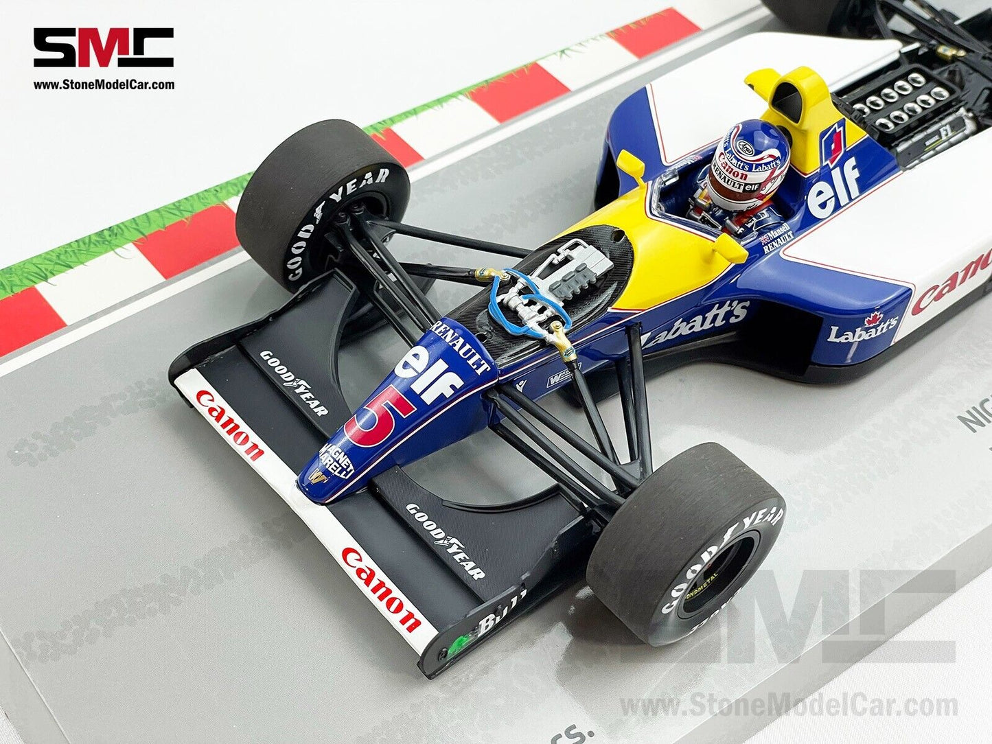Williams Renault F1 FW14B #5 Nigel Mansell 1992 World Champion 1:18 MINICHAMPS
