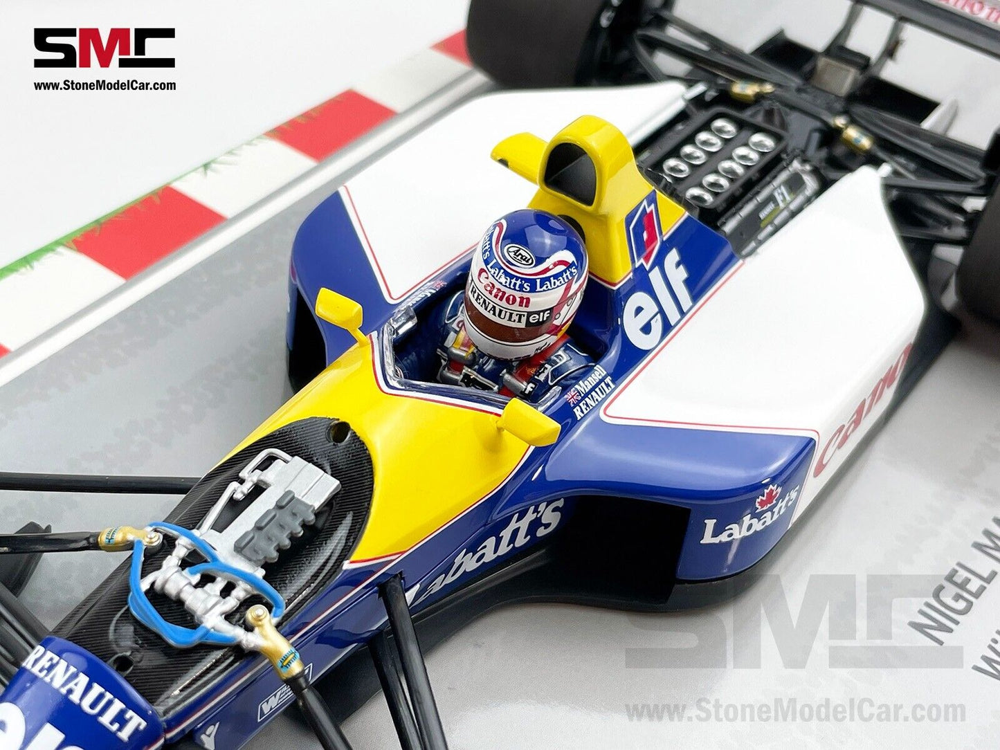 Williams Renault F1 FW14B #5 Nigel Mansell 1992 World Champion 1:18 MINICHAMPS