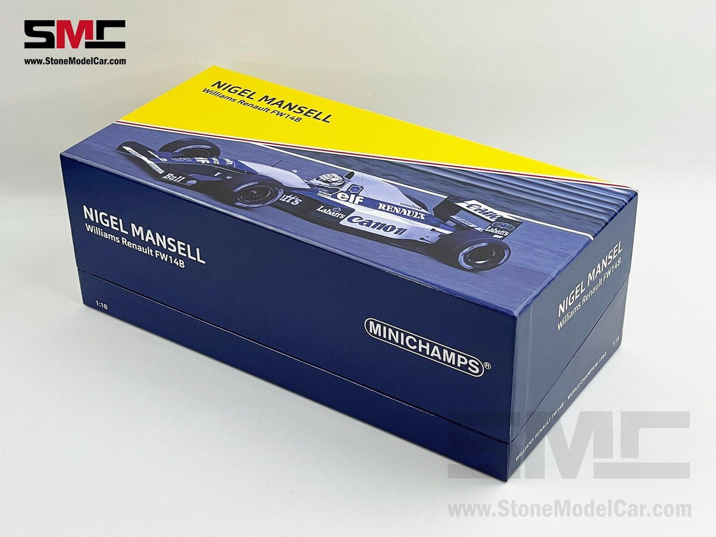Williams Renault F1 FW14B #5 Nigel Mansell 1992 World Champion 1:18 MINICHAMPS