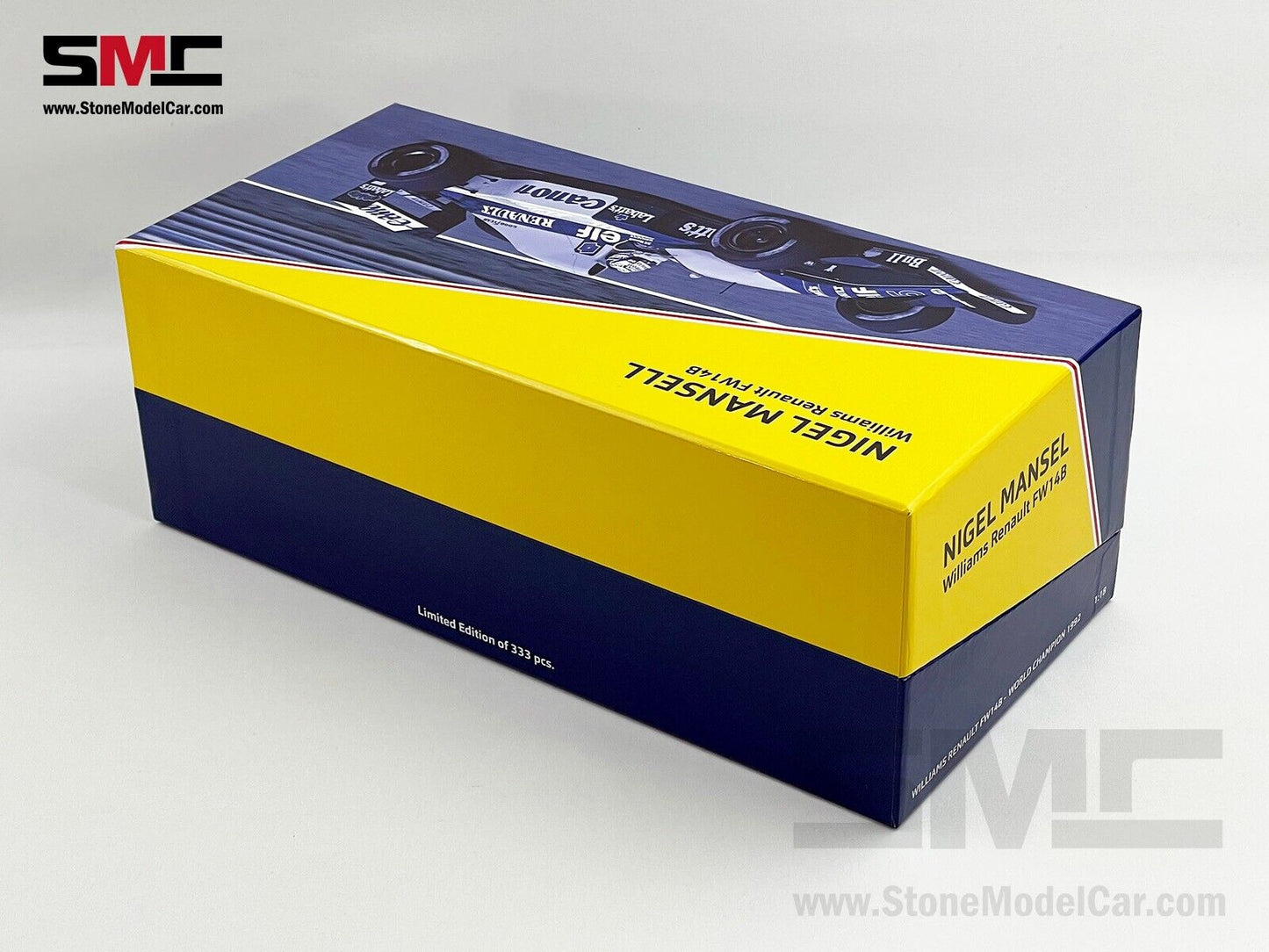 Williams Renault F1 FW14B #5 Nigel Mansell 1992 World Champion 1:18 MINICHAMPS