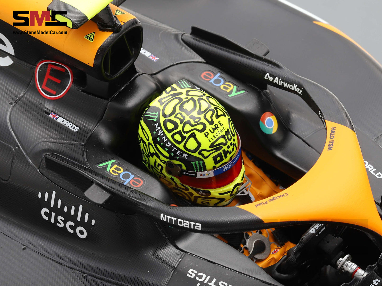 [Pre-Order] McLaren F1 MCL38 #4 Lando Norris Miami GP 2024 1st Career Win 1:12 Spark 12S047