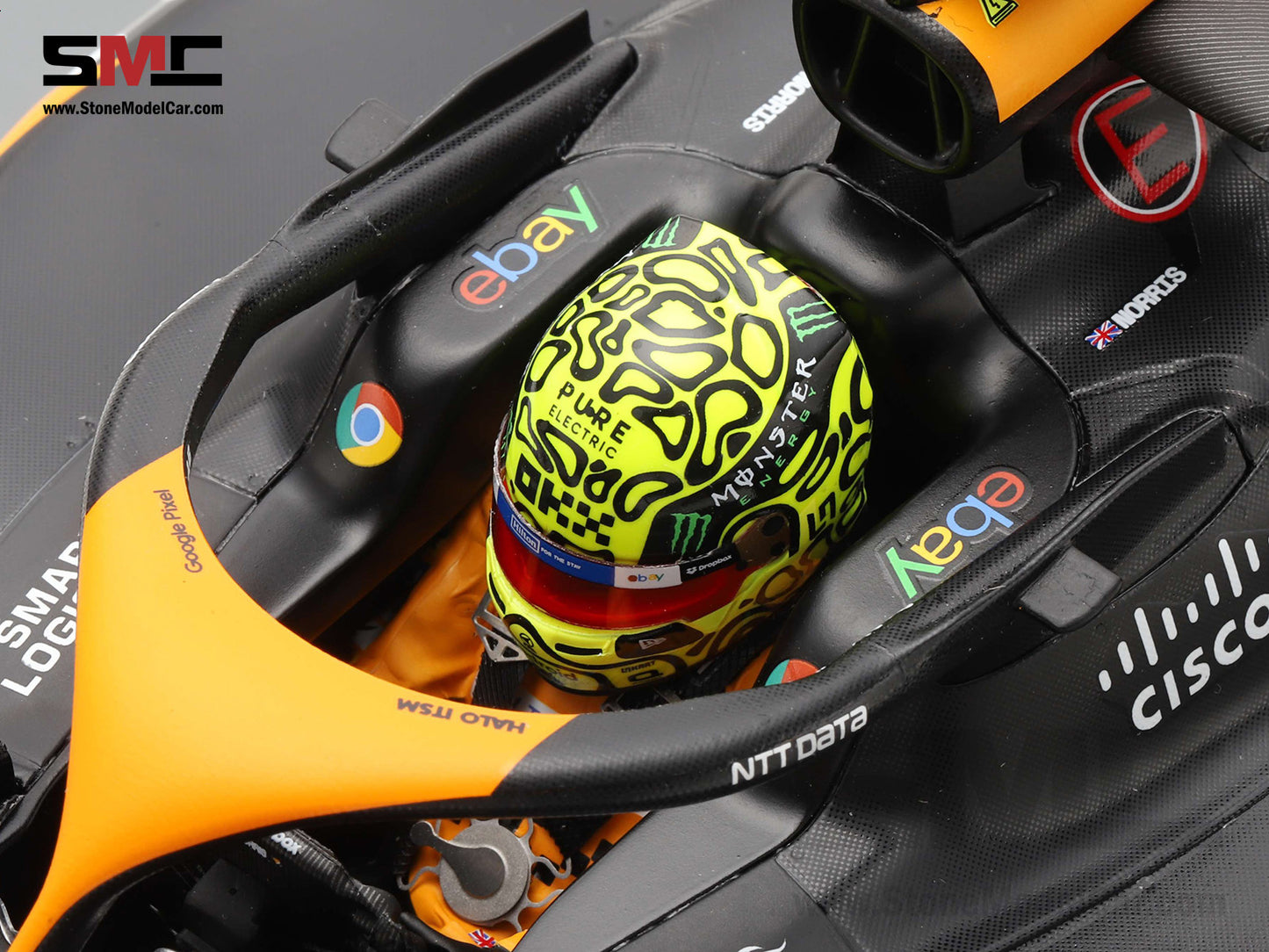 [Pre-Order] McLaren F1 MCL38 #4 Lando Norris Miami GP 2024 1st Career Win 1:12 Spark 12S047