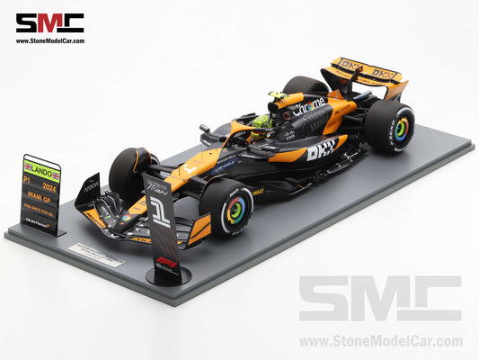 [Pre-Order] McLaren F1 MCL38 #4 Lando Norris Miami GP 2024 1st Career Win 1:12 Spark 12S047