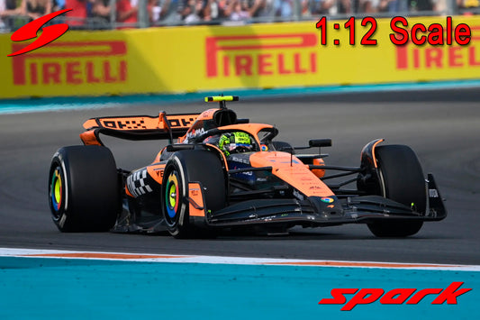 [Pre-Order] McLaren F1 MCL38 #4 Lando Norris Miami GP 2024 1st Career Win 1:12 Spark 12S047