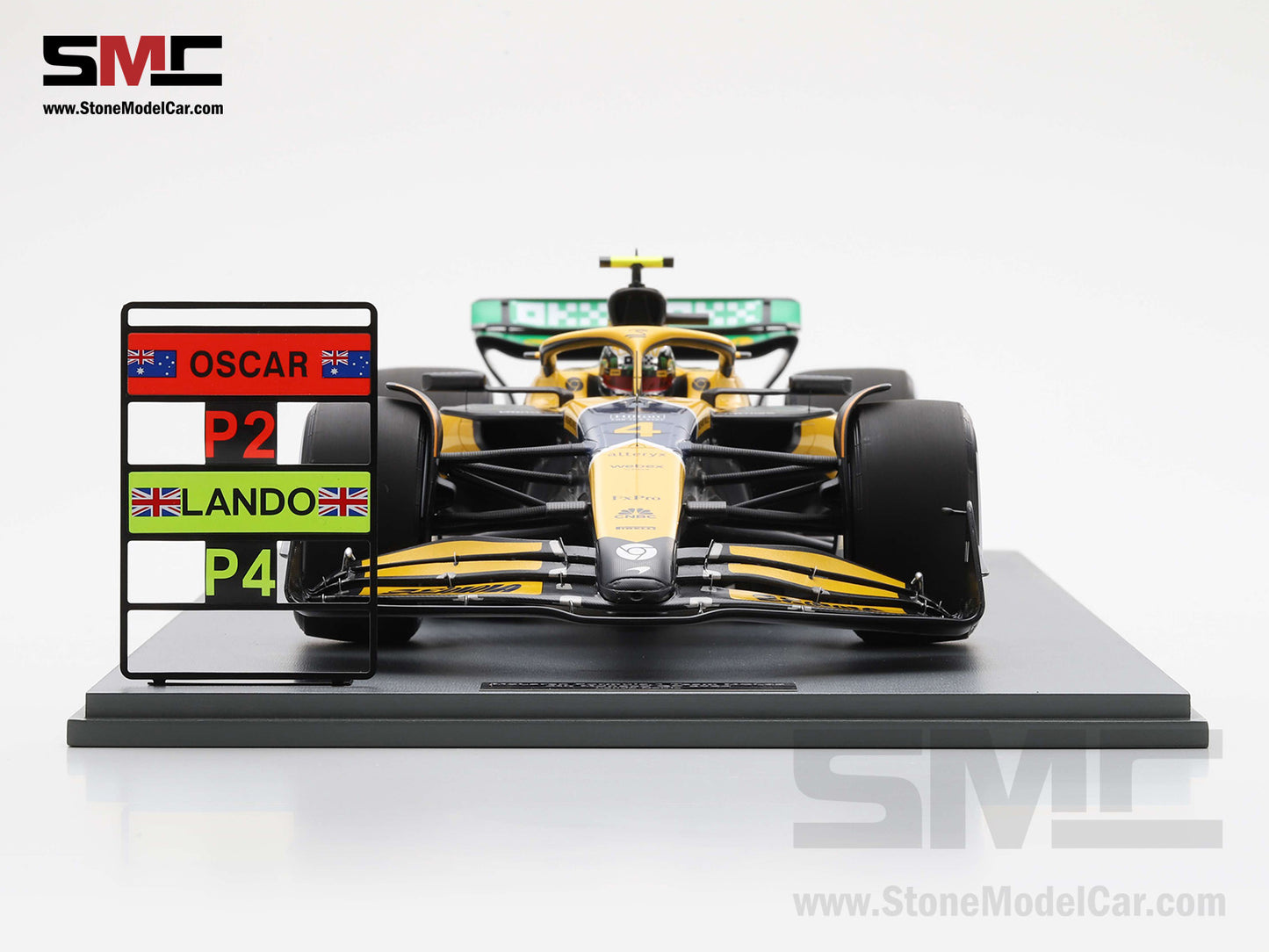 [Pre-Order] McLaren F1 MCL38 #4 Lando Norris 4th Monaco GP 2024 Special Livery 1:12 Spark 12S048