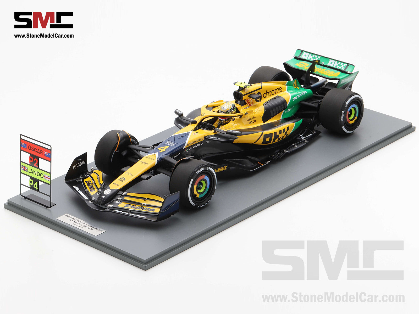 Pre-Order] McLaren F1 MCL38 #4 Lando Norris 4th Monaco GP