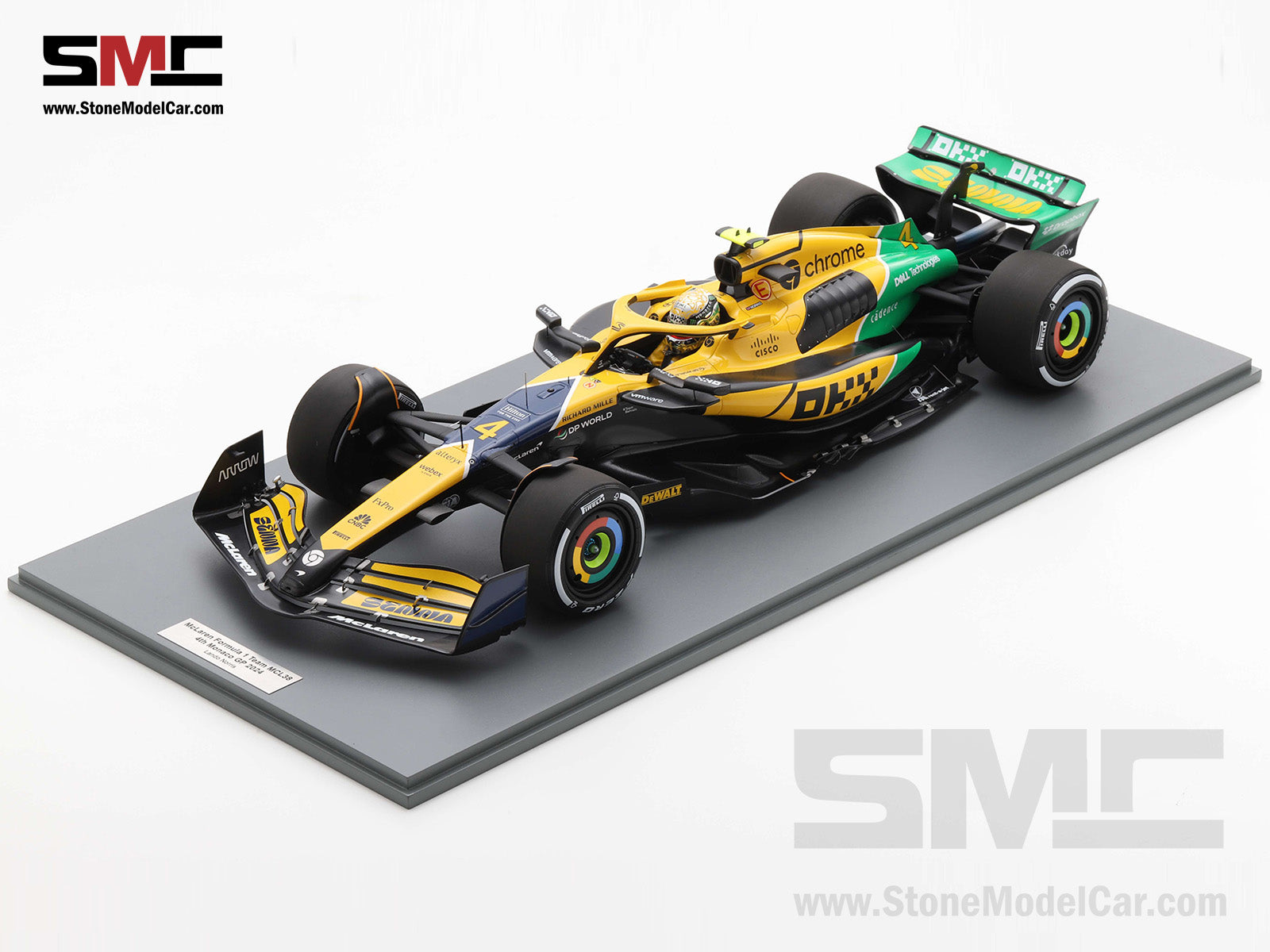 ミニカー McLaren MCL38 4th Australian GP 2024 AFX McLaren MCL38 F1 #4 Australian Grand Prix 2024 HO Scale