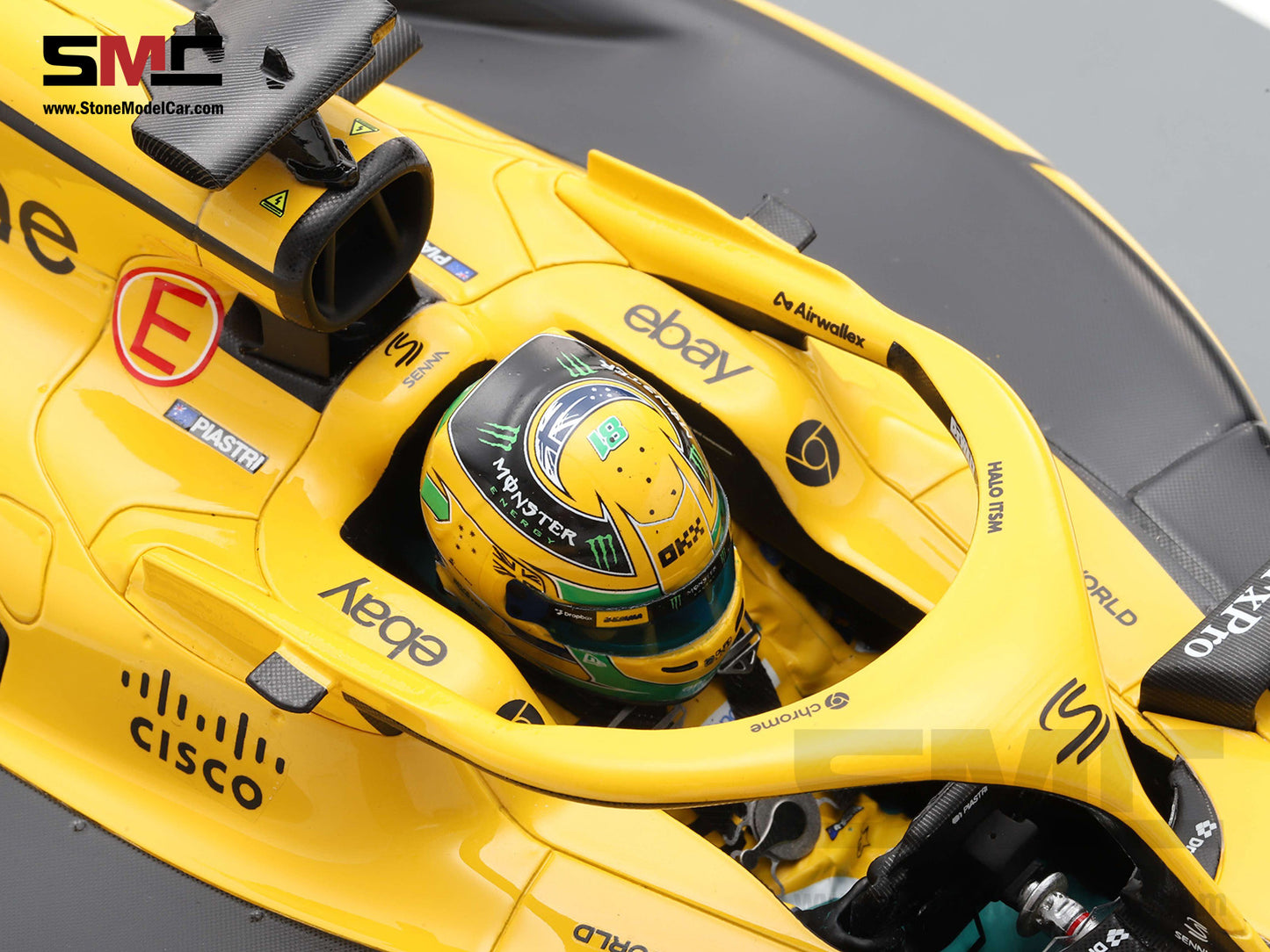 [Pre-Order] McLaren F1 MCL38 #81 Oscar Piastri 2nd Monaco GP 2024 Special Livery 1:12 Spark 12S049