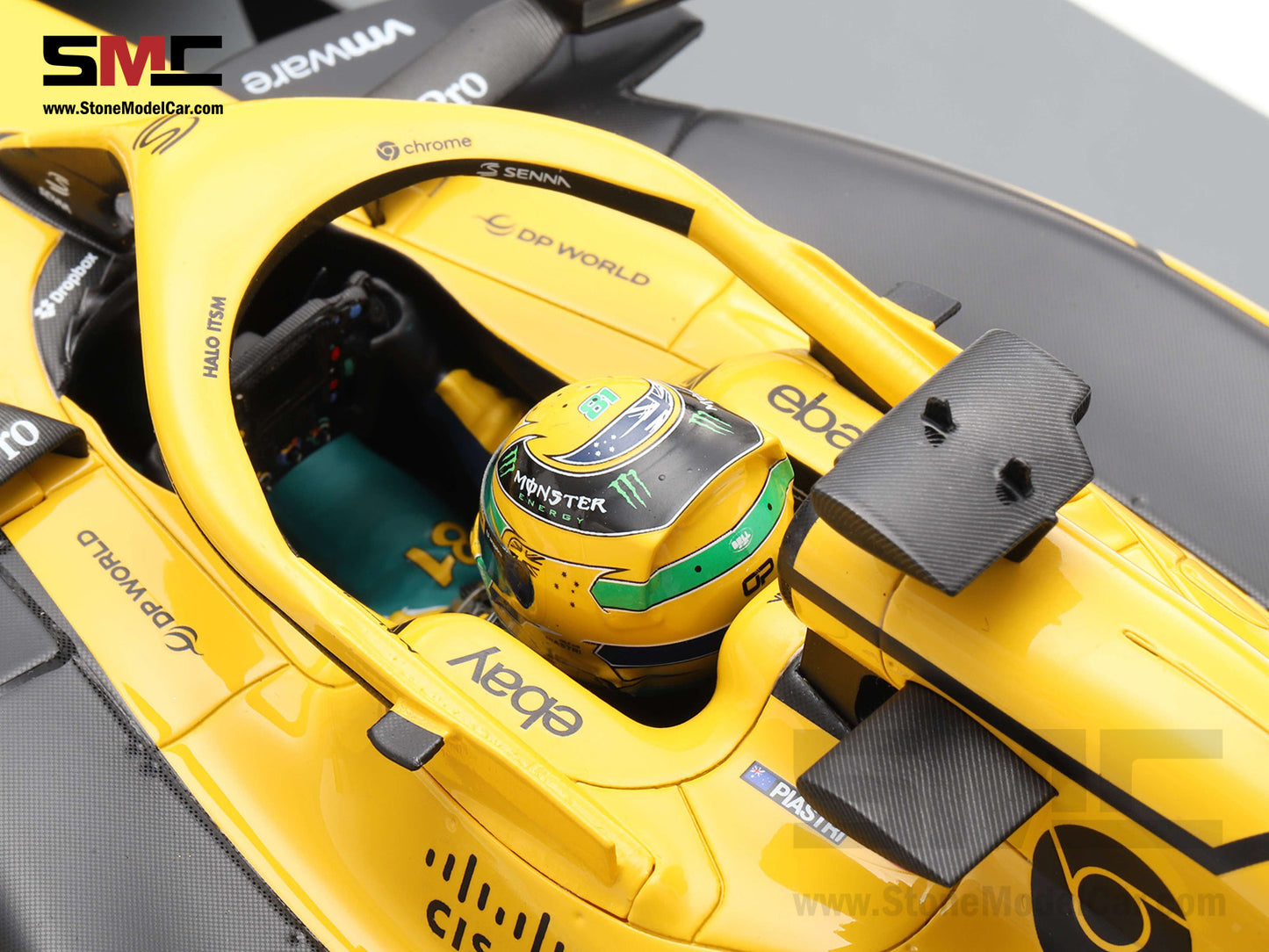 [Pre-Order] McLaren F1 MCL38 #81 Oscar Piastri 2nd Monaco GP 2024 Special Livery 1:12 Spark 12S049