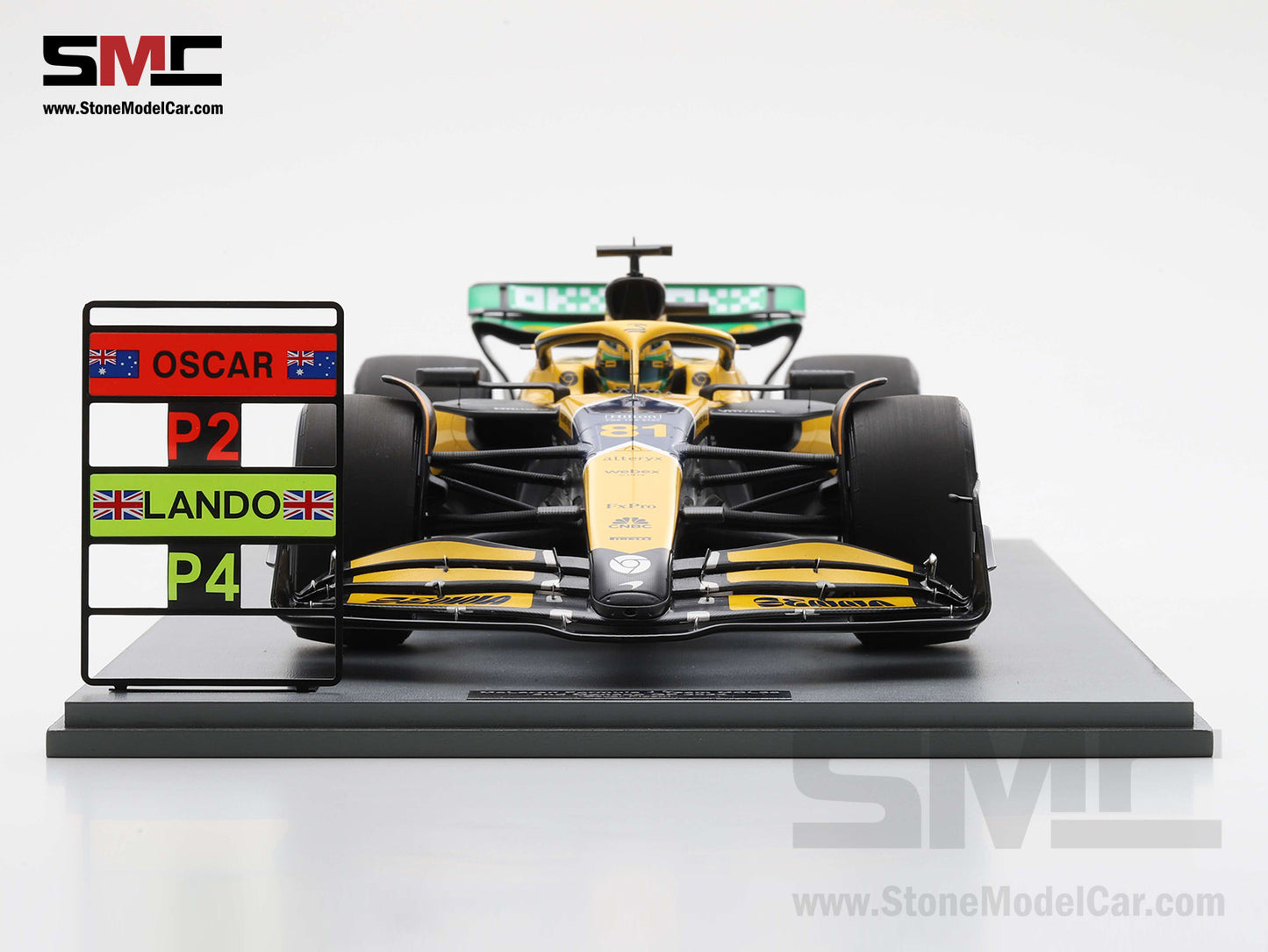 [Pre-Order] McLaren F1 MCL38 #81 Oscar Piastri 2nd Monaco GP 2024 Special Livery 1:12 Spark 12S049