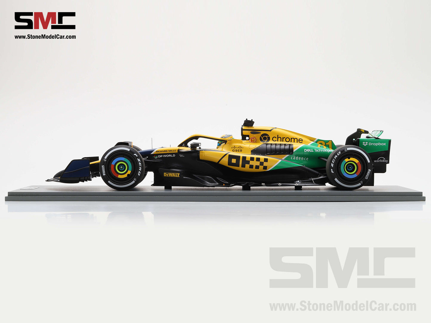 [Pre-Order] McLaren F1 MCL38 #81 Oscar Piastri 2nd Monaco GP 2024 Special Livery 1:12 Spark 12S049