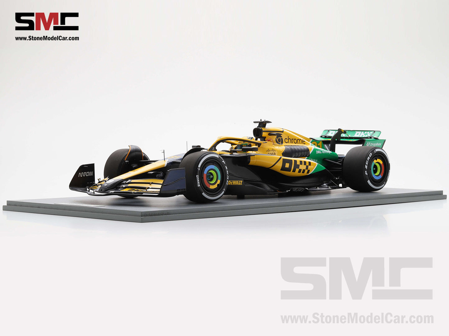 [Pre-Order] McLaren F1 MCL38 #81 Oscar Piastri 2nd Monaco GP 2024 Special Livery 1:12 Spark 12S049