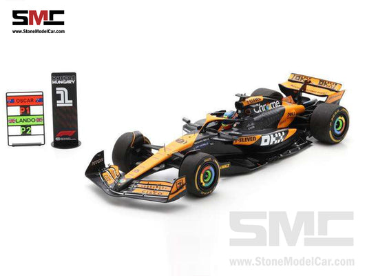 [Pre-Order] McLaren F1 MCL38 #81 Oscar Piastri Hungary GP Winner 2024 1st Career Win 1:12 Spark 12S051