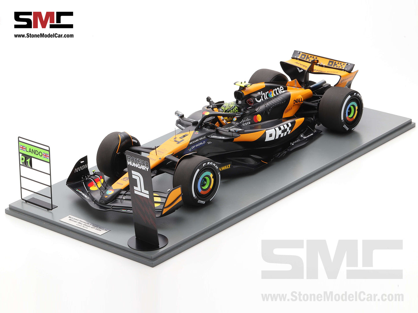 [Pre-Order] McLaren F1 MCL38 #4 Lando Norris Abu Dhabi GP 2024 Winner 1:12 Spark 12S052