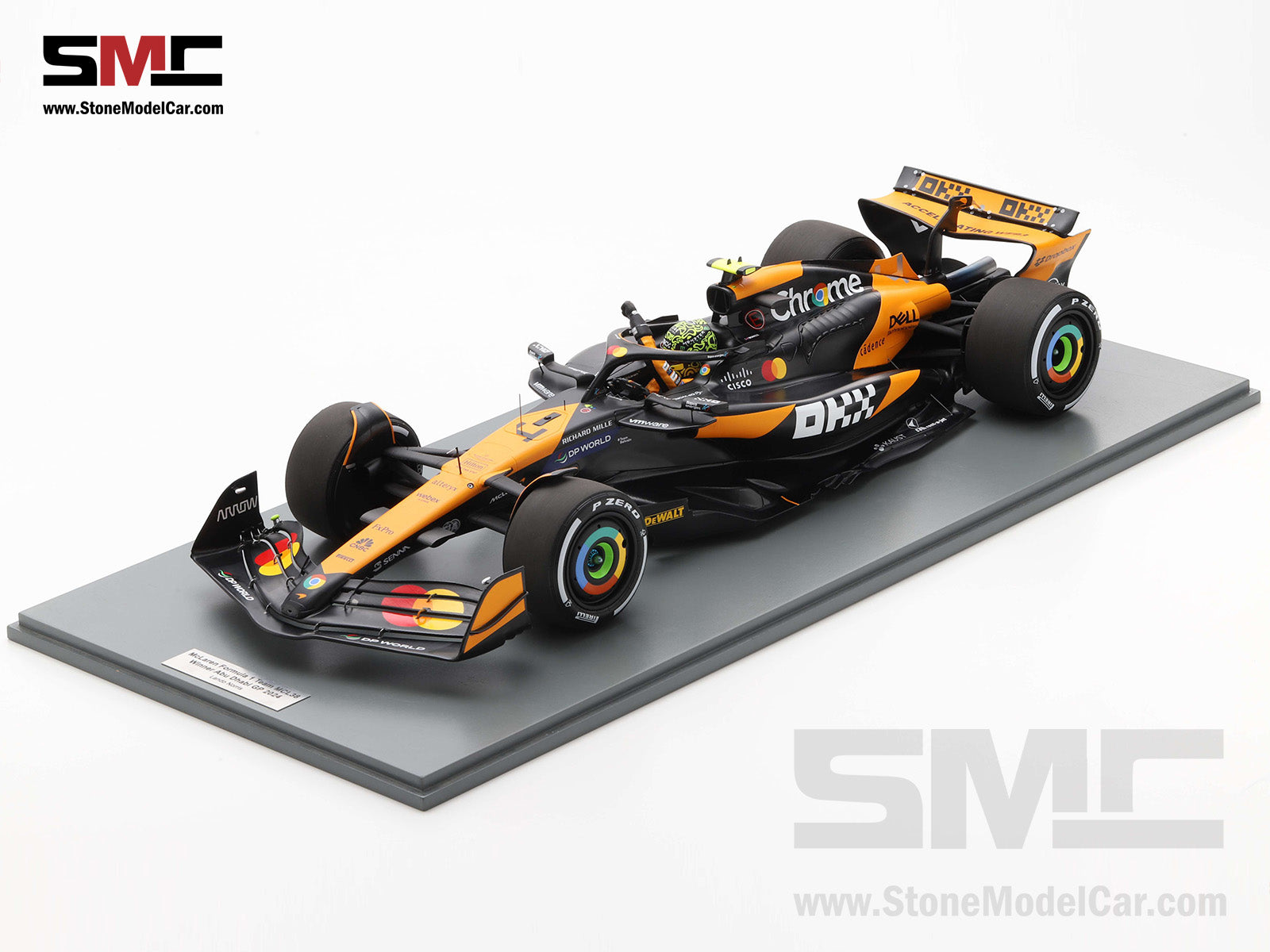 ミニカー McLaren MCL38 4th Australian GP 2024 McLaren F1 MCL38 #4 FY AU | AFX Racing