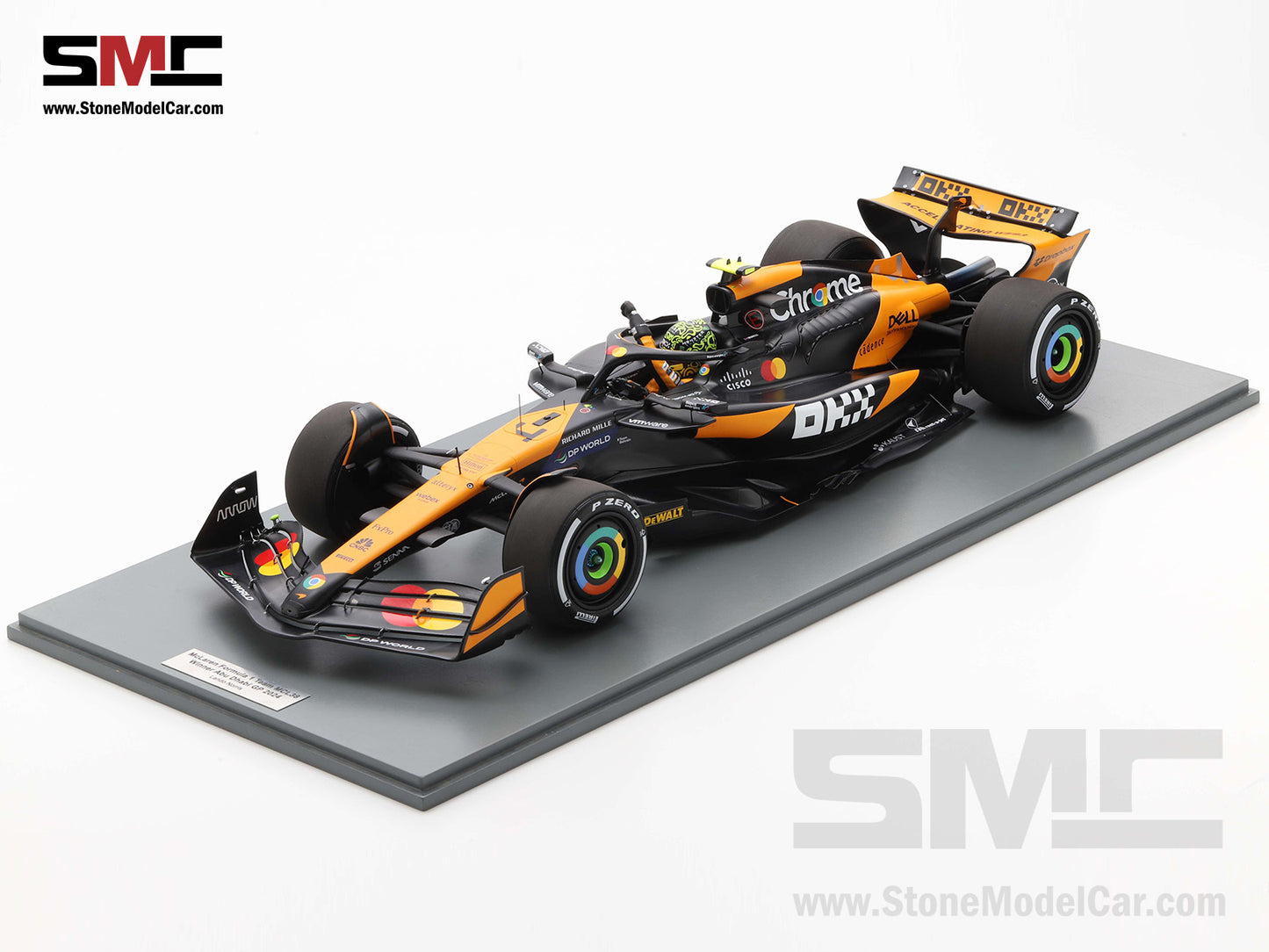 [Pre-Order] McLaren F1 MCL38 #4 Lando Norris Abu Dhabi GP 2024 Winner 1:12 Spark 12S052