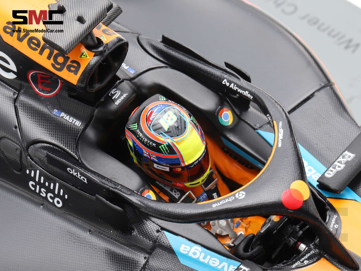 [Pre-Order] McLaren F1 MCL39 #81 Oscar Piastri Chinese GP 2025 Winner 1:18 Spark 18S1008