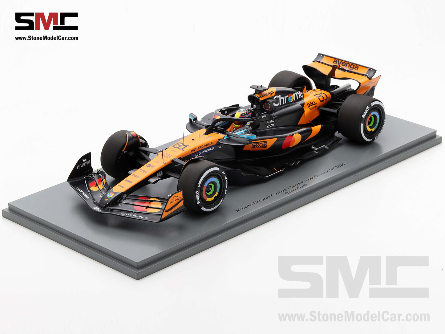 [Pre-Order] McLaren F1 MCL39 #81 Oscar Piastri Chinese GP 2025 Winner 1:18 Spark 18S1008