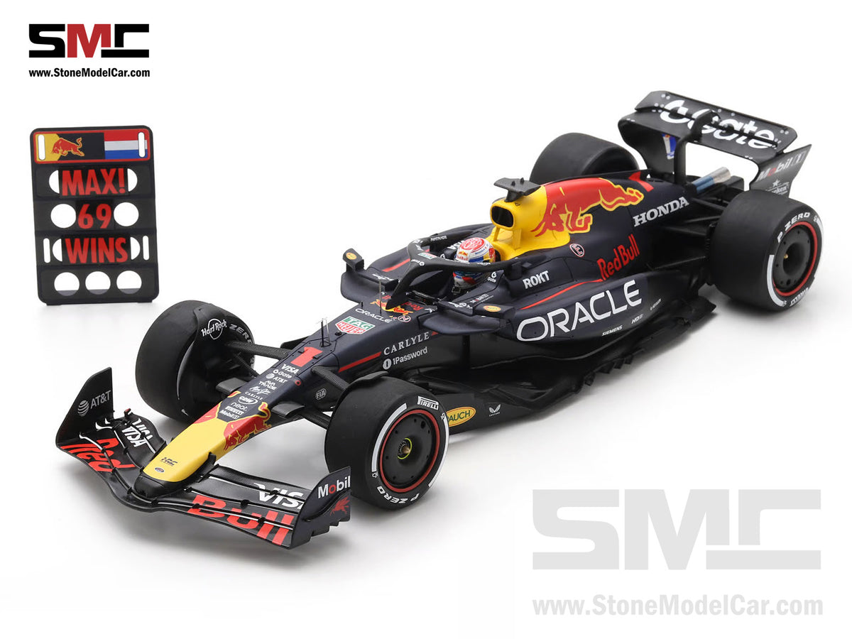 [Pre-Order] Red Bull F1 RB21 #1 Max Verstappen US Las Vegas GP Winner 2025 1:18 Spark 18S1116