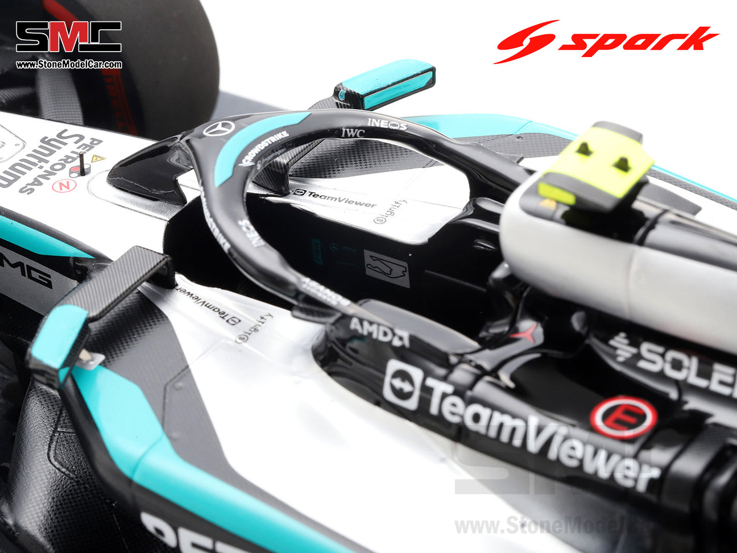 [Pre-Order] Mercedes F1 W16 #12 Kimi Antonelli Miami GP 2025 Sprint Pole Spark 1:18 Figurine Special