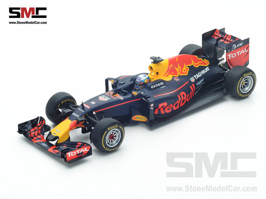 Red Bull Tag Heuer F1 RB12 #3 Daniel Ricciardo Winner Malaysian GP 2016 1:18 Spark 18S251