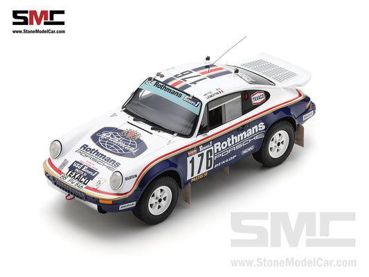 Porsche 911 Carrera 3.2 4x4 (953) No.176 Winner Paris Dakar Rally 1984 1:18 Spark 18S318