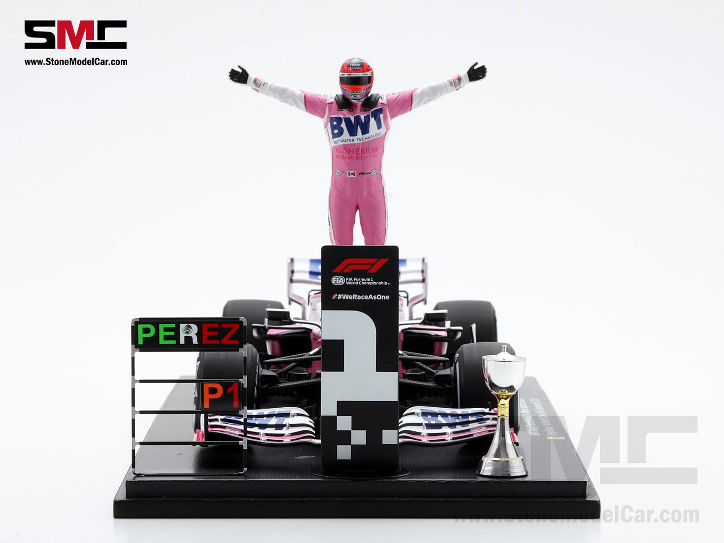 [Pre-Order] 1:18 Spark BWT Racing Point F1 RP20 #11 Sergio Perez Sakhir 2020 1st Career Win Special Edition