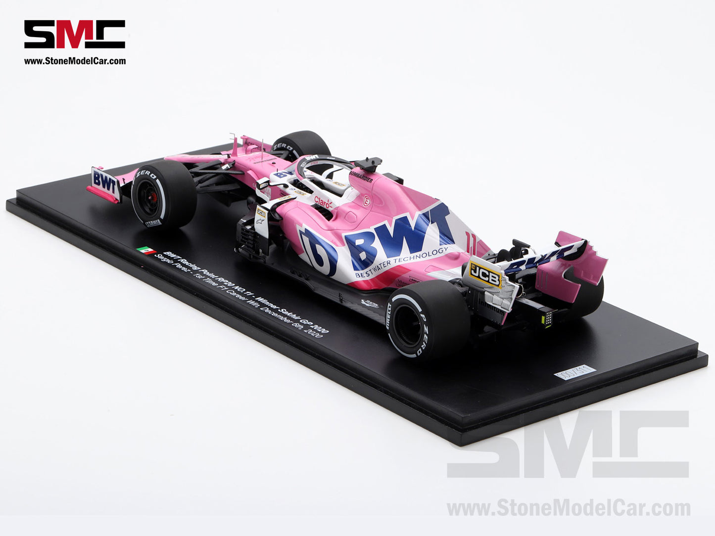 [Pre-Order] 1:18 Spark BWT Racing Point F1 RP20 #11 Sergio Perez Sakhir 2020 1st Career Win Special Edition