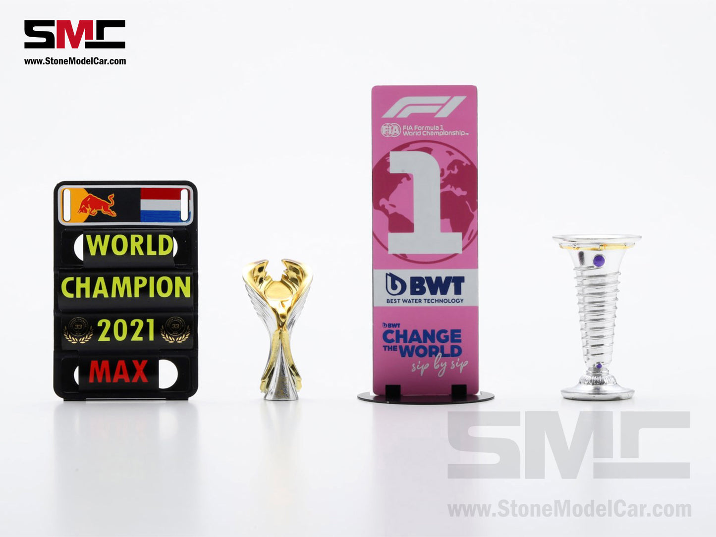 [Pre-Order] 2021 F1 World Champion #33 Max Verstappen Red Bull RB16B Abu Dhabi GP 1:18 Spark Figure