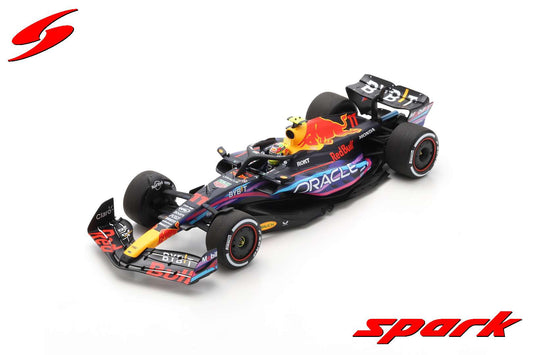 [Pre-Order] Red Bull F1 RB19 #11 Sergio Perez US Miami GP 2023 Special Livery Spark 1:18 18S896