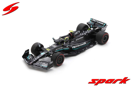 [Pre-Order] Mercedes F1 W14 #44 Lewis Hamilton 2nd Spanish GP 2023 Spark 1:18 18S906